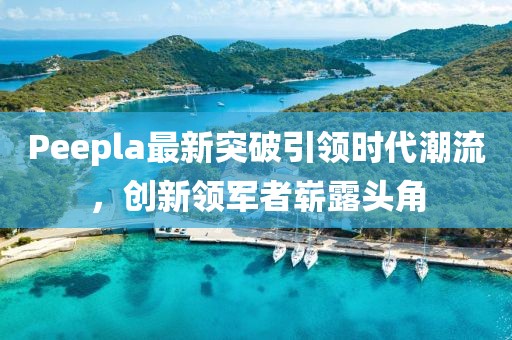 Peepla最新突破引領(lǐng)時代潮流，創(chuàng)新領(lǐng)軍者嶄露頭角