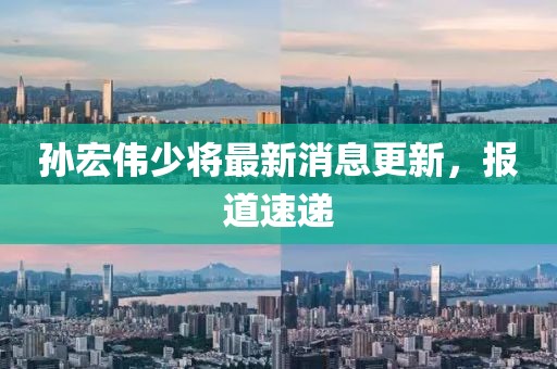 孫宏偉少將最新消息更新，報道速遞